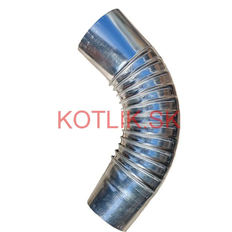 Nerezové koleno na dymovod INOX