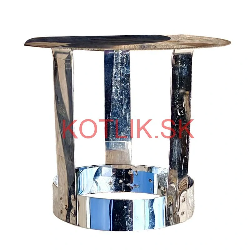 Nerezová strieška na dymovod INOX