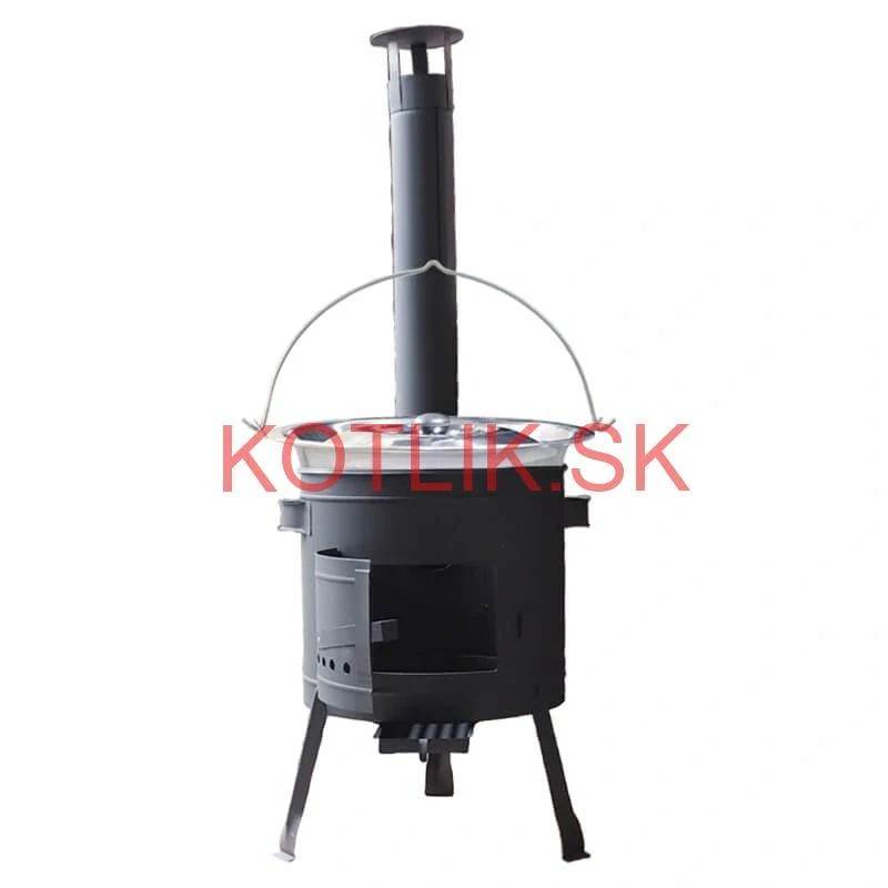 Guláš pre 20 ľudí – catering set s antikorovým kotlíkom 22 L