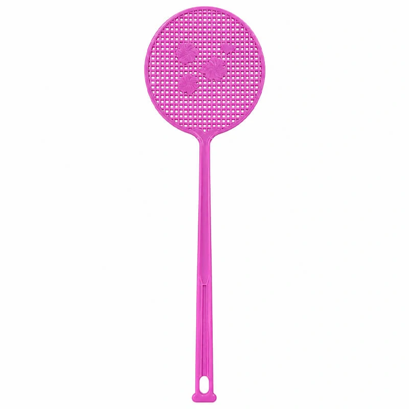 Plastová plácačka na muchy 49 cm – rôzne farby