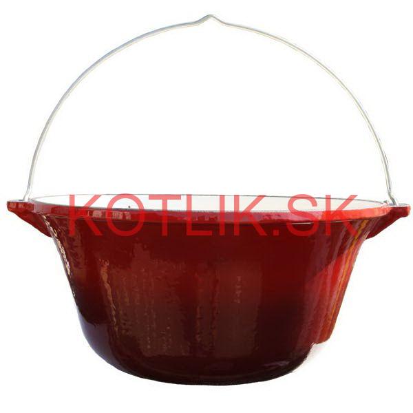 Liatinový  kotlík 10,8 L – smaltovaný povrch