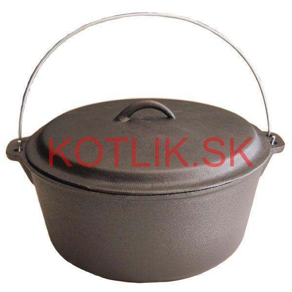 Liatinový kotlík 7,2 L + pokrievka