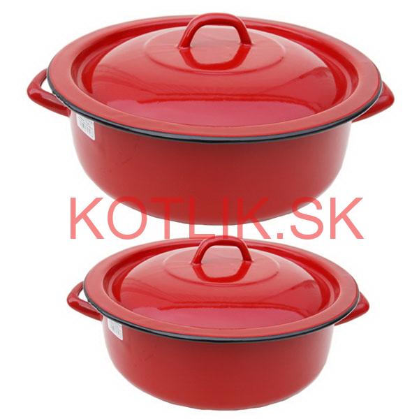 Smaltovaná sada kastrólov Classic 8