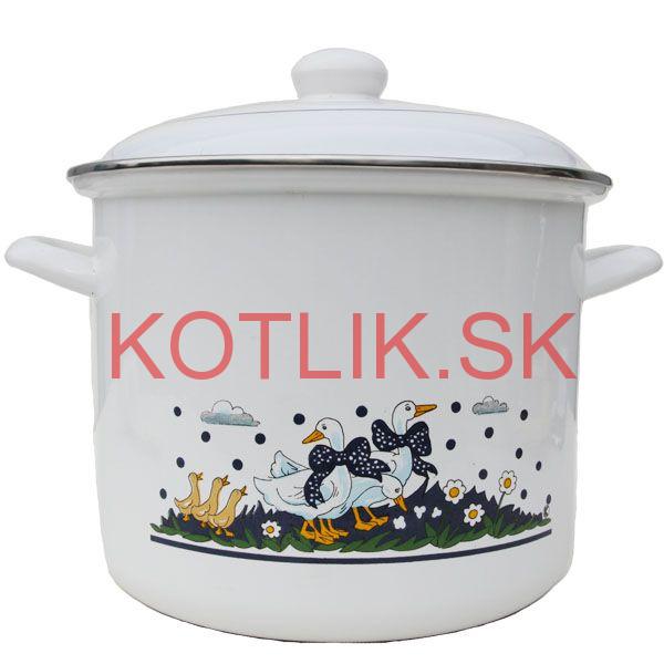 Smaltovaný hrniec 3,5 L Kačička
