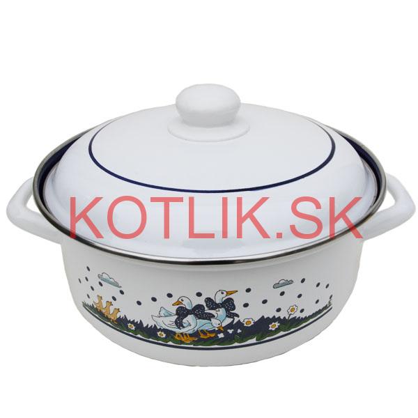 Smaltovaný kastról 16 cm