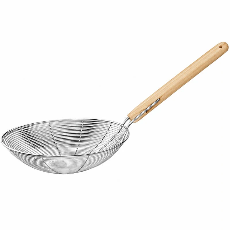 Sito-naberačka 26,5 cm s drevenou rukoväťou
