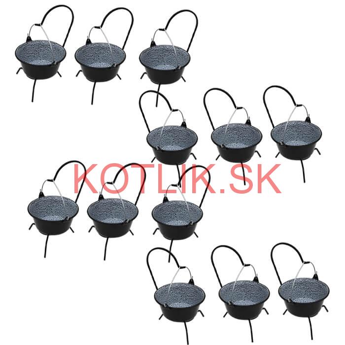 Servírovacia súprava SMALT BLACK 12 ks