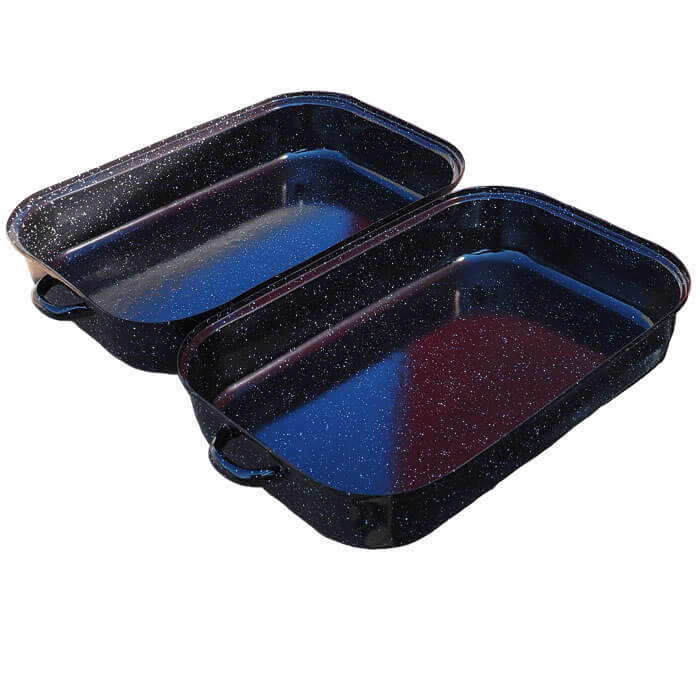 Smaltovaný pekáč 40 x 25 cm DUO