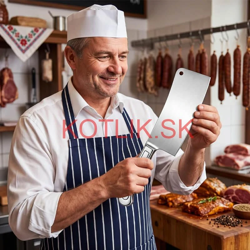 Celonerezový sekáč na mäso 42,5 cm