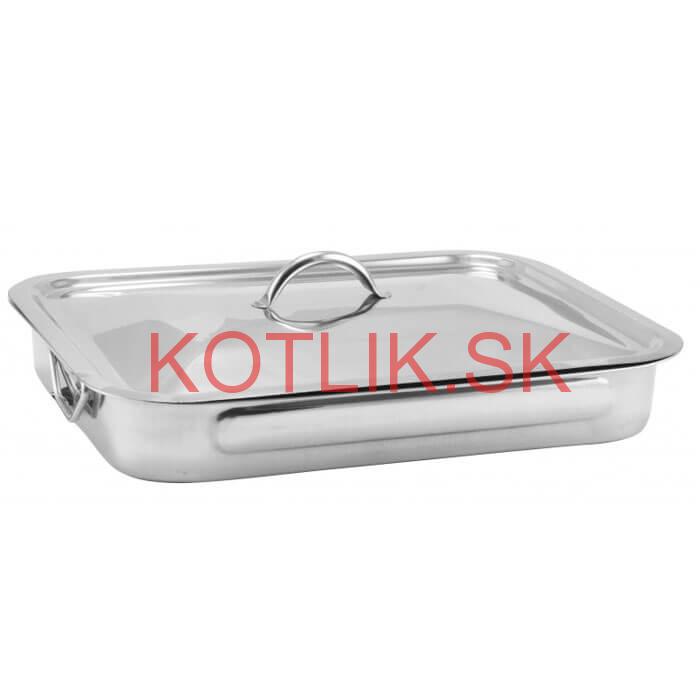 Nerezový pekáč s pokrievkou