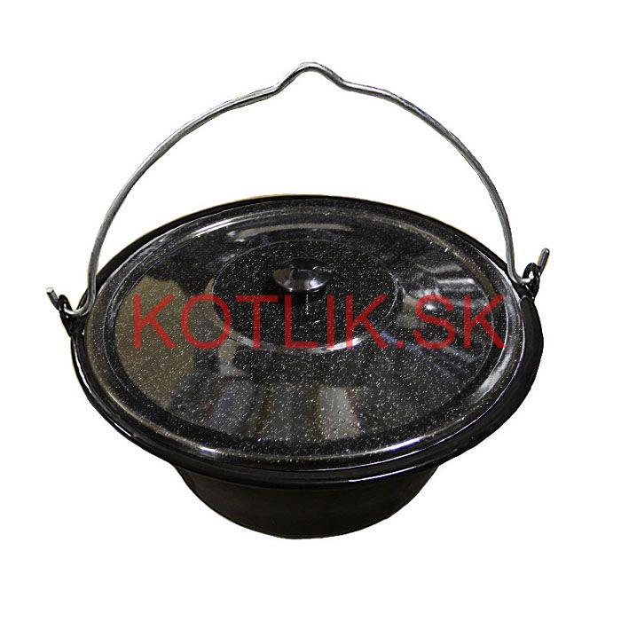 Smaltovaný kotlík 8 L + pokrievka