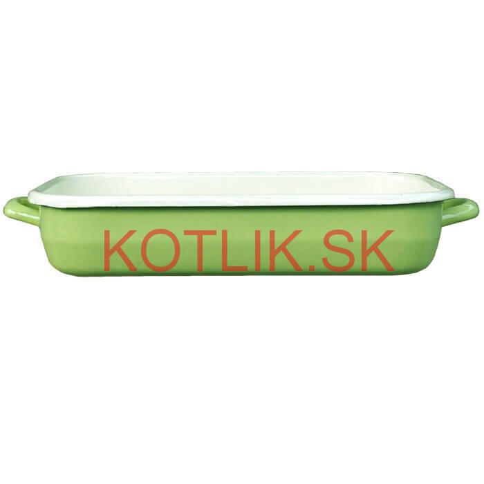 Smaltovaný pekáč 40 x 21,5 cm GREEN