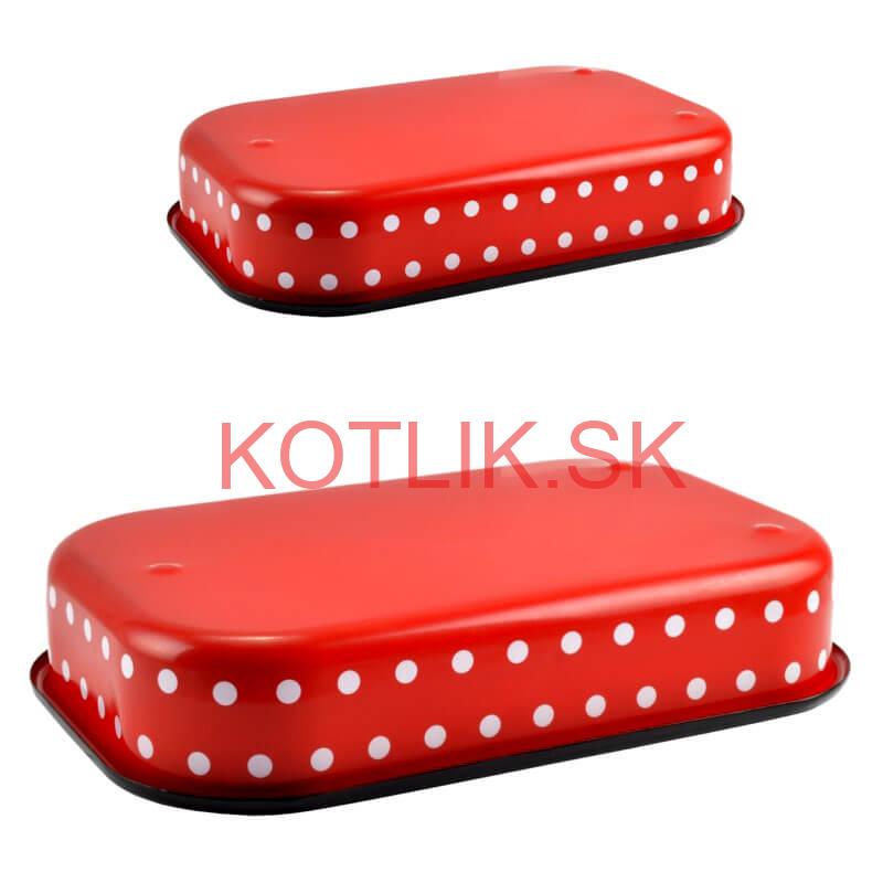 Smaltovane pekáče DECOR 2 ks