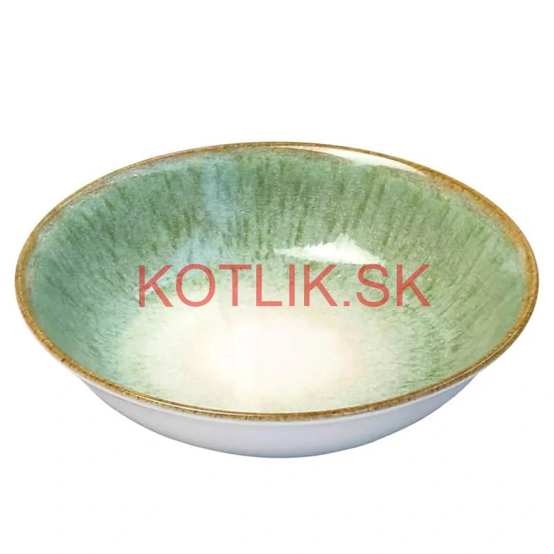 Súprava keramických tanierov 18 ks GREEN