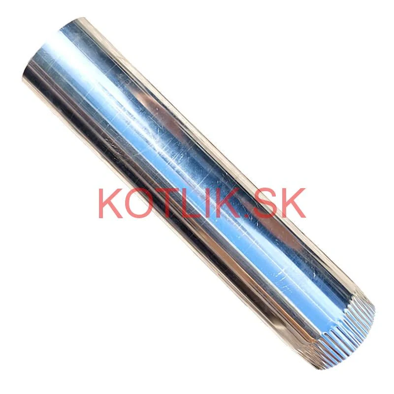 Nerezová rúra na dymovod 45 cm INOX