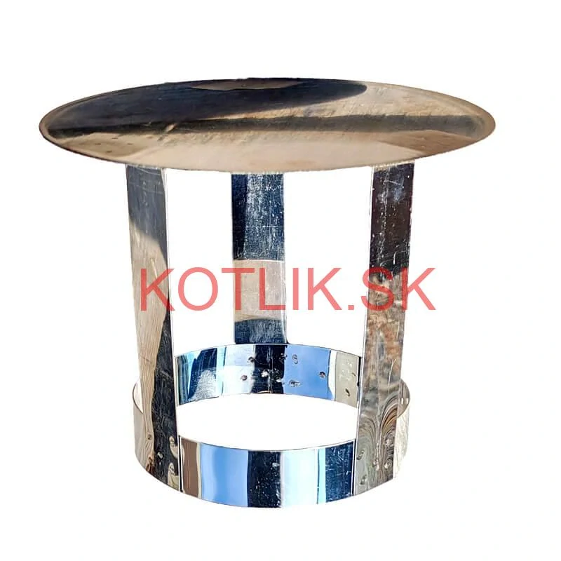 Nerezová strieška na dymovod INOX