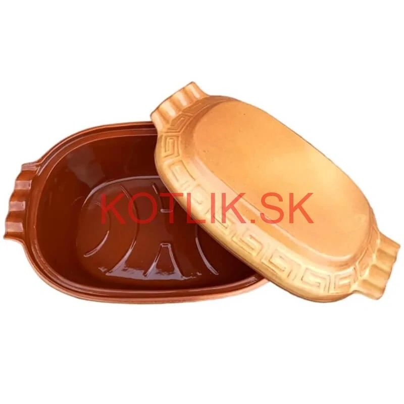 Rímska misa / pekáč z glazovanej terakotovej hliny 6 l