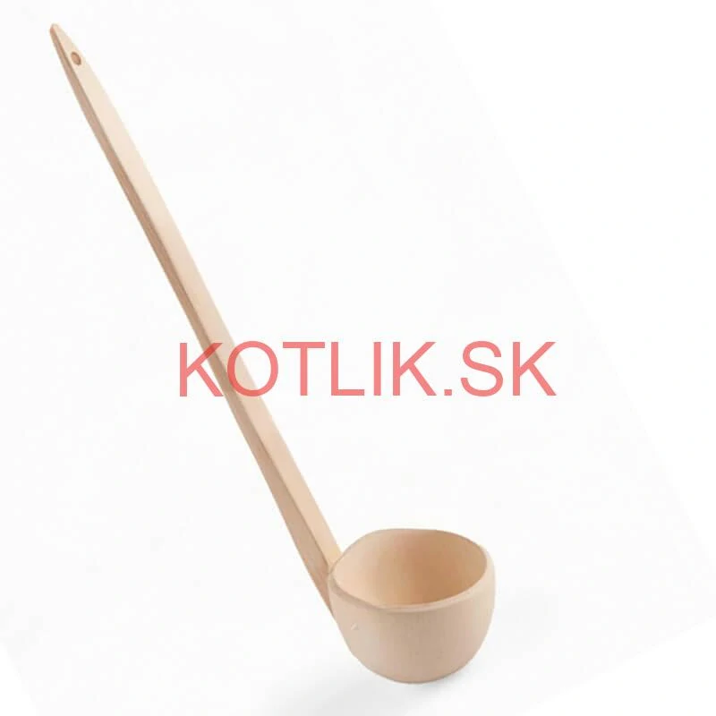 Drevená naberačka veľká 57 cm