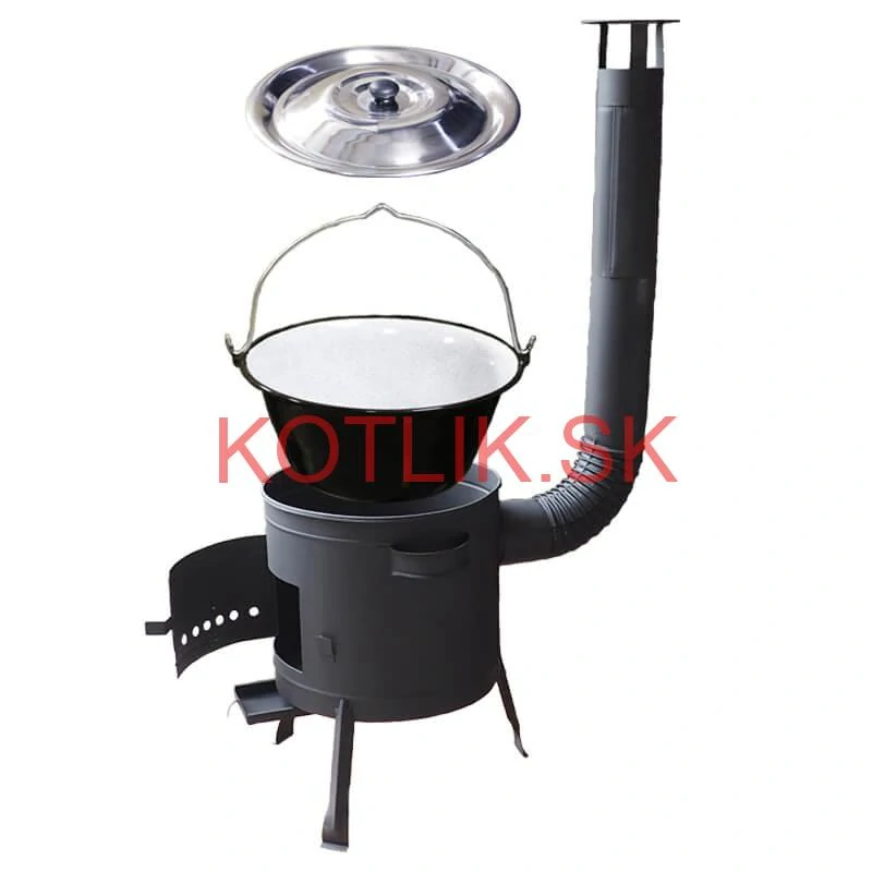 Guláš pre 25-35 ľudí – kompletný kotlíkový set s kotlinou 30 L