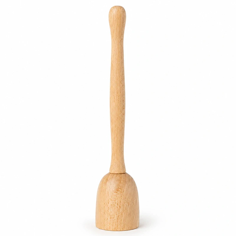 Drevený drvič na zemiaky a zeleninu 30 cm