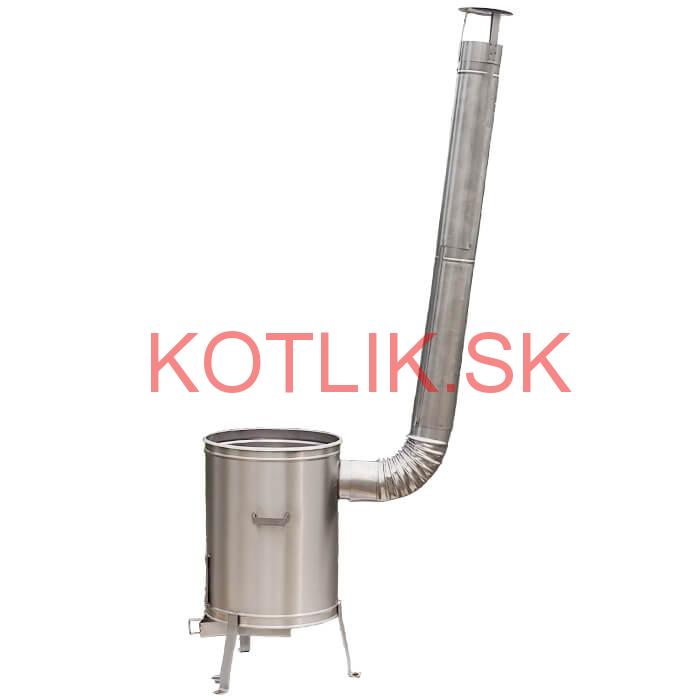 Nerezová kotlina 45 cm LUX