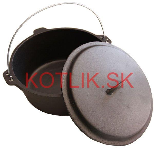 Liatinový kotlík 7,2 L + pokrievka