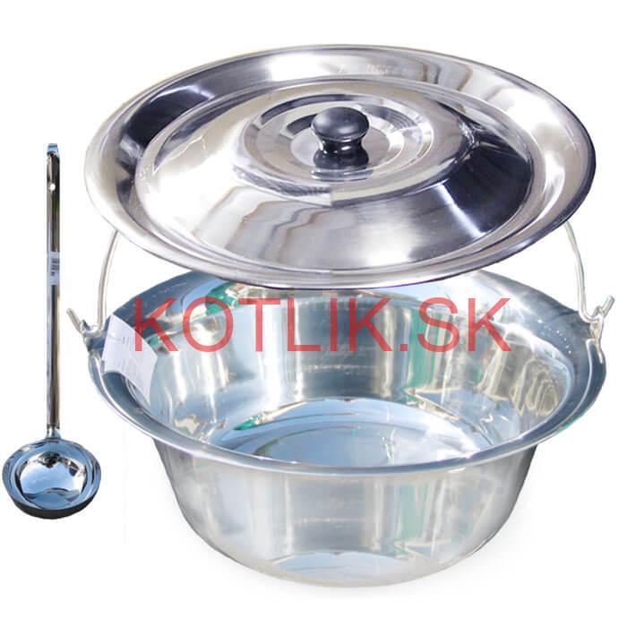 Antikorový kotlík 20 L (1,2 mm) + antikorová pokrievka