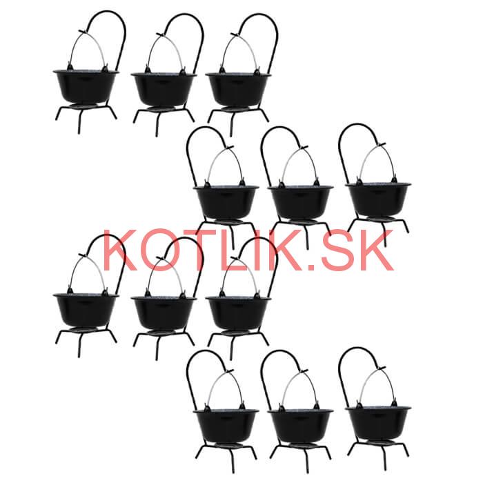 Servírovacia súprava SMALT BLACK 12 ks