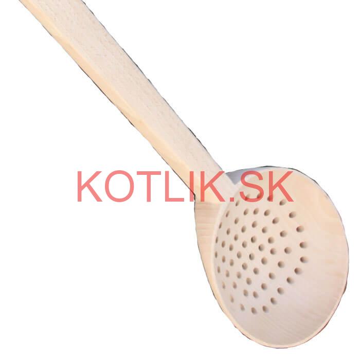 Veľká naberačka – varecha - dierovaná 70 cm