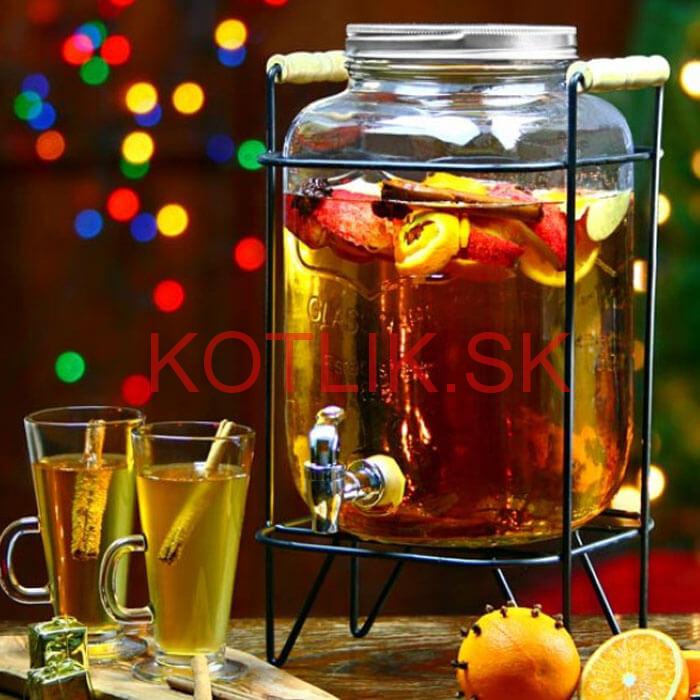 Džbán na nápoje s kohútikom 8 L