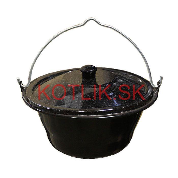 Smaltovaný kotlík 8 L + pokrievka