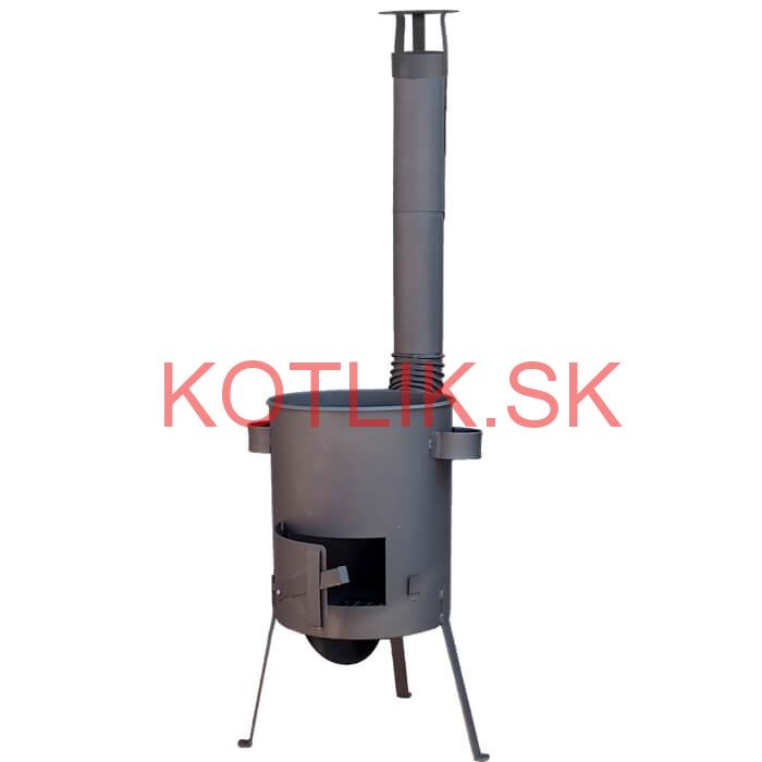 Kotlina 45 cm s žiaruvzdornou farbou PLUS 600 4 MM