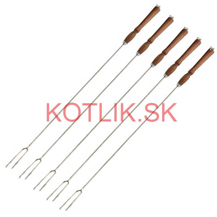 Vidlička na opekanie 90 cm 5 ks NEREZ