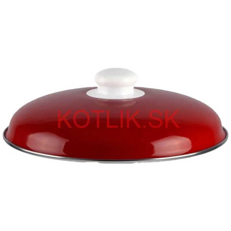 Smaltovaný hrniec s pokrievkou 5,2 L červený + pikantná zmes korenia 50 g Kotlíkový guláš