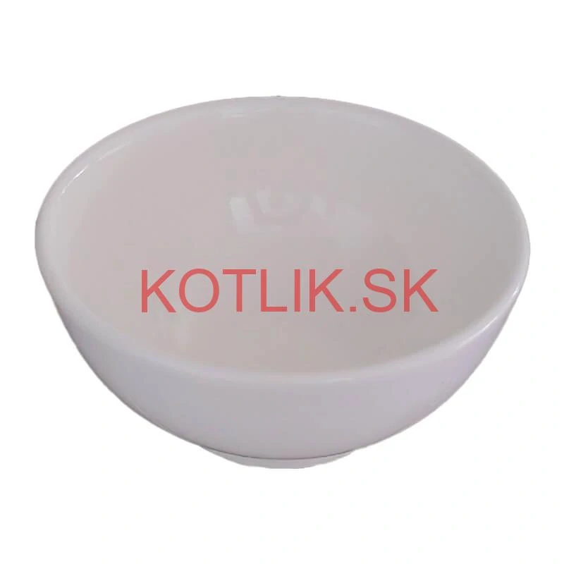 Keramické misky na servírovanie gulášu 15 cm 6 ks biele