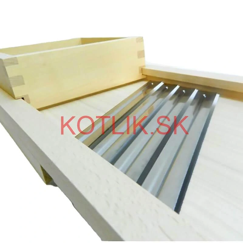 Ručný drevený krájač kapusty 4 nože 93 x 23,5 cm (obrovský)