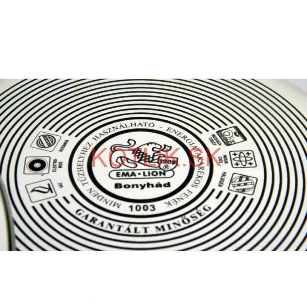 Smaltovaný hrniec s kvetinovým vzorom – Trnky 4 l + pokrievka