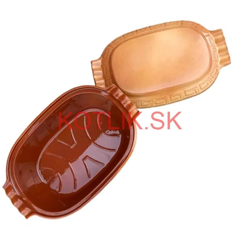 Rímska misa / pekáč z glazovanej terakotovej hliny 6 l