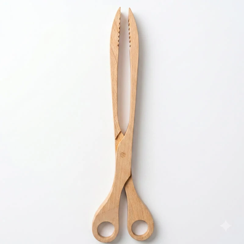 Drevené grilovacie kliešte 29 cm