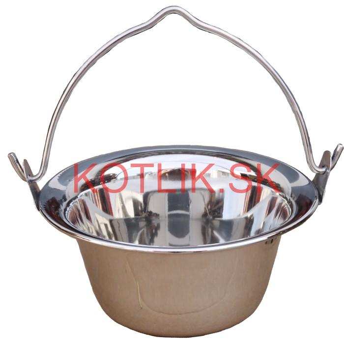 Servírovací kotlík 0,8 L - antikorový