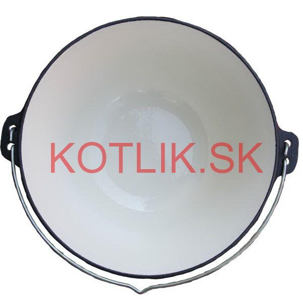 Liatinový  kotlík 10,8 L – smaltovaný povrch