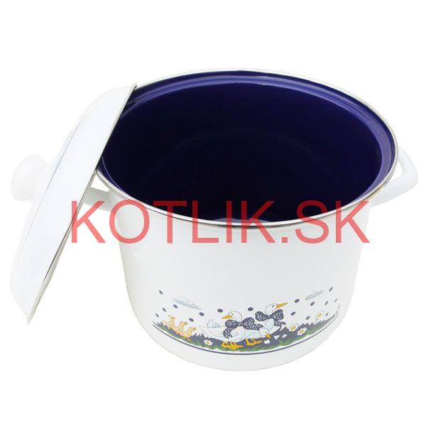 Smaltovaný hrniec 3,5 L Kačička