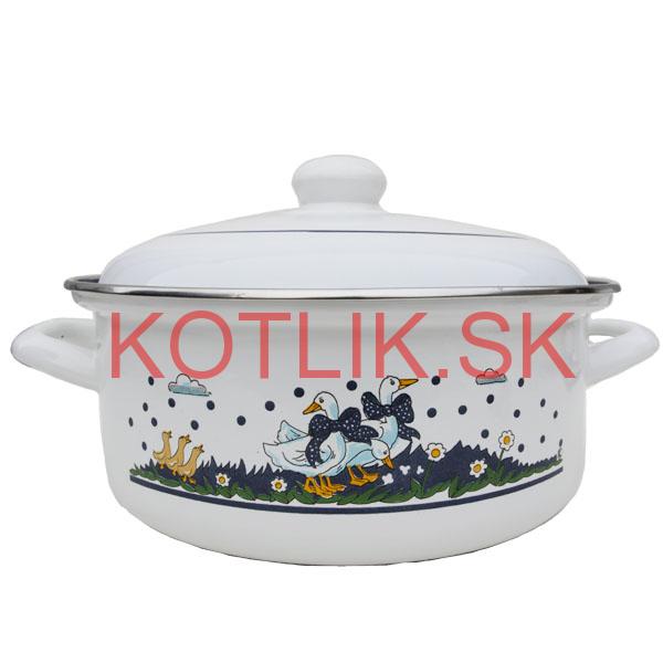 Smaltovaný kastról 16 cm