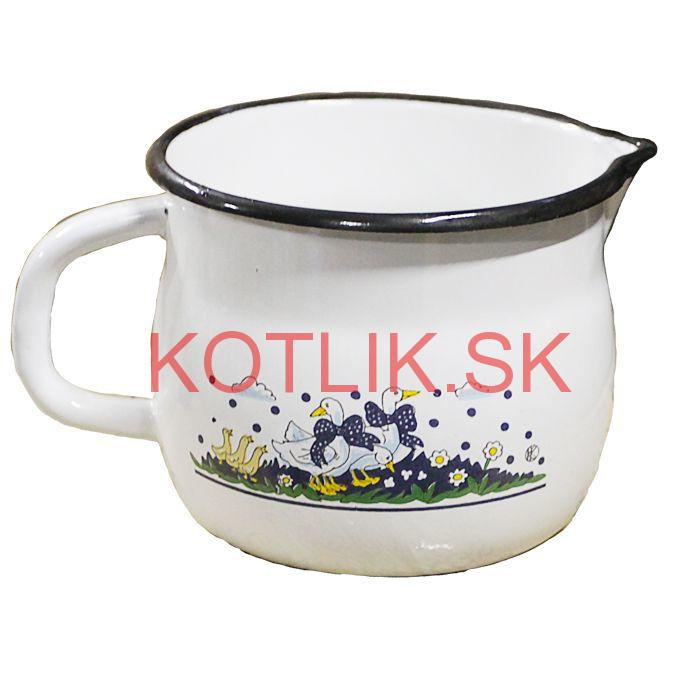 Smaltovaný hrnček 1 L