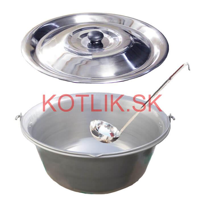 Nerezový kotlík 10 L (1,5 mm) + antikorová pokrievka