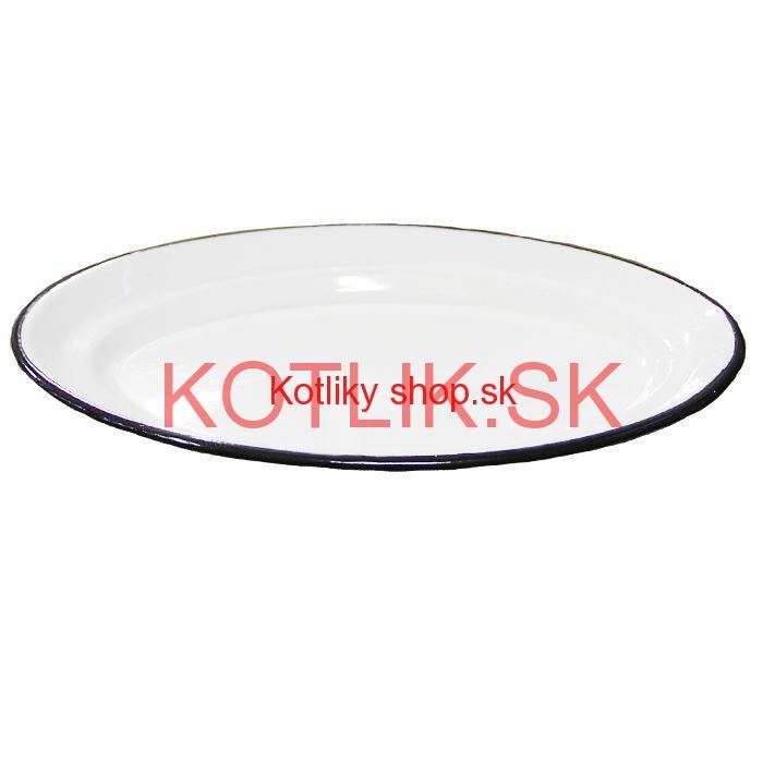 Smaltovaný podnos 35 x 25 cm