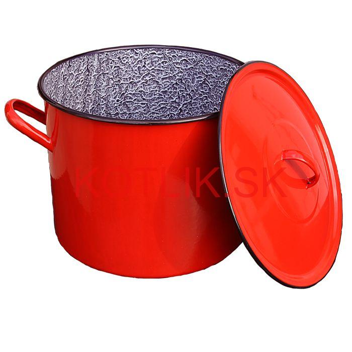 Smaltovaný hrniec 25 L