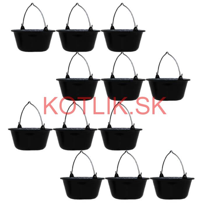 Servírovacia súprava SMALT BLACK 12 ks