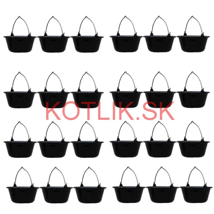 Servírovacia súprava SMALT BLACK 24 ks