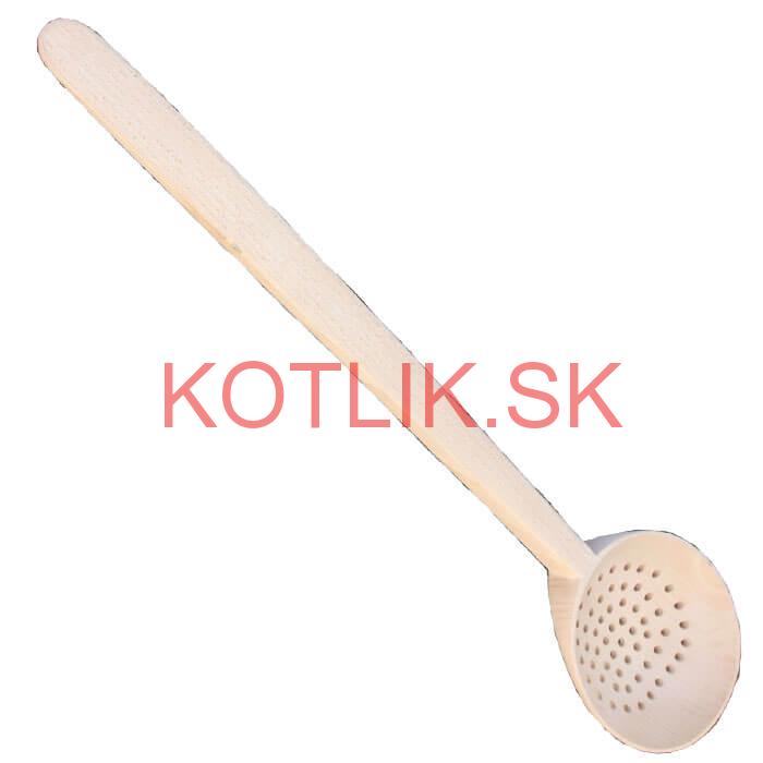 Veľká naberačka – varecha - dierovaná 70 cm